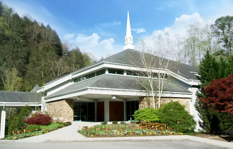 church in the Smoky Mountains