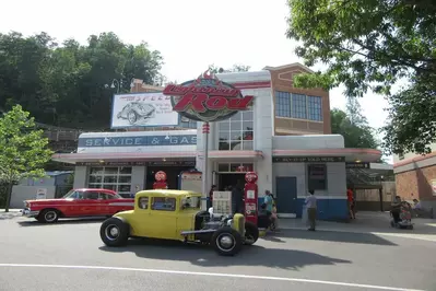 Lightning Rod roller coaster at Dollywood