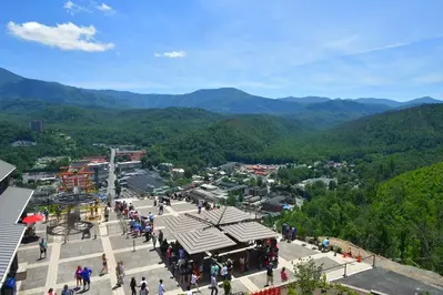 sky deck at gatlinburg skylift park