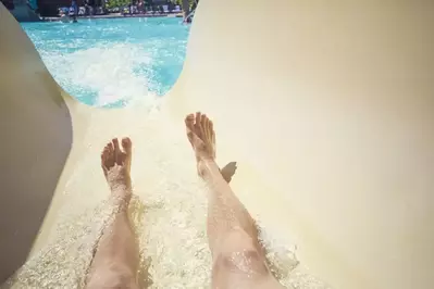 water slide ride