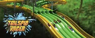 tailspin racer waterslide splash country