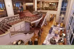 dollywood dreammore resort lower lobby view