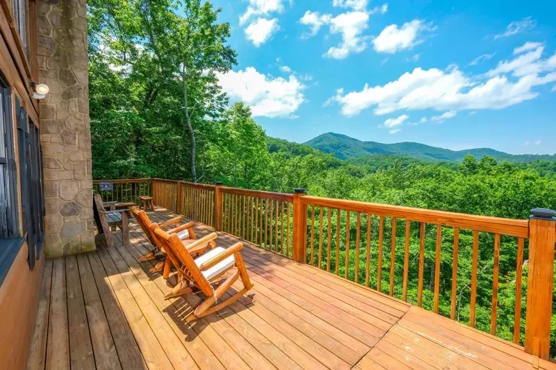 affordable cabin rentals in pigeon forge with mountain view