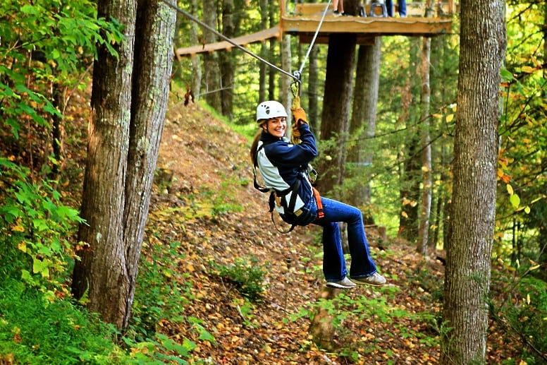 pigeon forge zip line tours