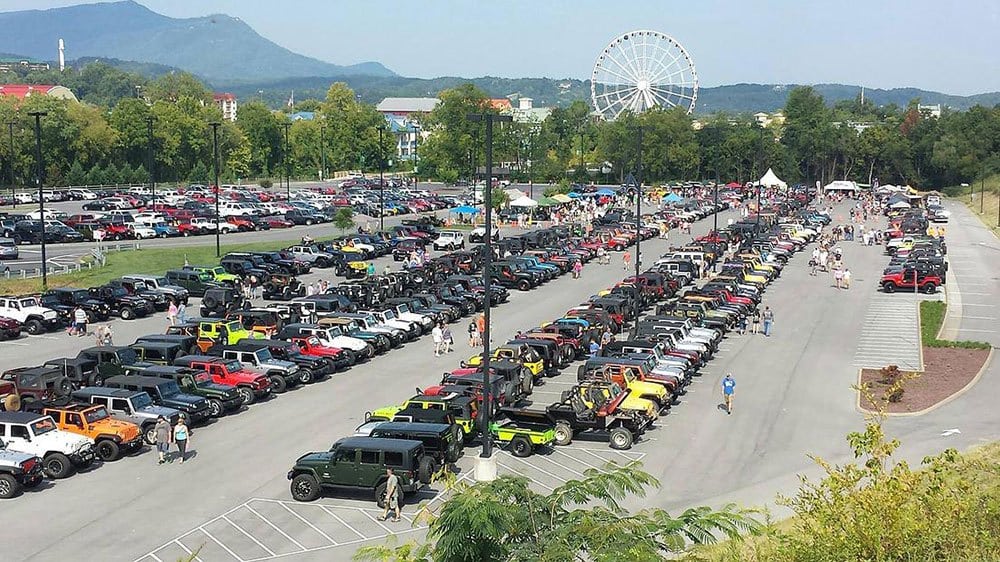 pigeon forge jeep show